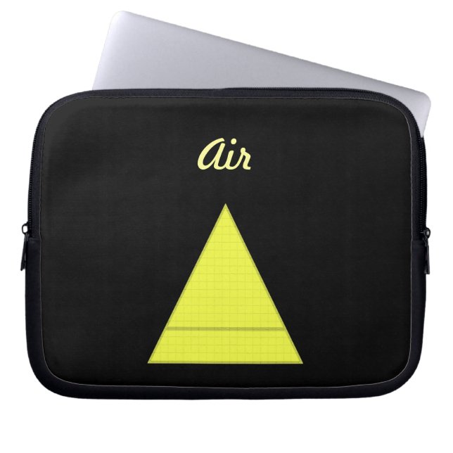 Lucht Laptop Sleeve (Voorkant)