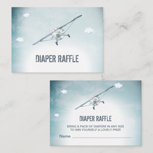 *~* Lucht Lucht Lucht Raffle Informatiekaartje (Voorkant / Achterkant)