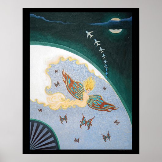 "Lucht (na Erte)" Poster (Voorkant)