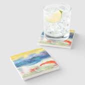 Lucht Schouder I Stenen Onderzetter (Zijkant)