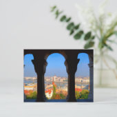 Lucht Uitzicht van Boedapest, Hongarije Briefkaart (Staand voorkant)