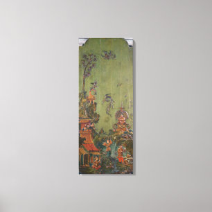 Lucht, van een reeks panelen die canvas afdruk