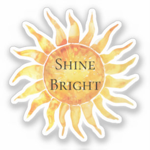 Lucht Zon Schijnt Helder Sticker
