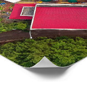 Luchtafspeelscène Poster (Hoek)