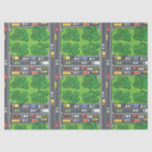 Luchtauto's en gebouwen — Ontwerp 6