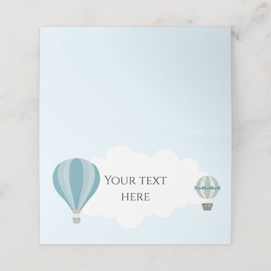  luchtballon (Buitenkant ongevouwen)