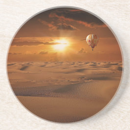 luchtballon-797 zandsteen onderzetter