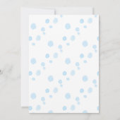 Luchtballon: Birthday Party Kaart (Achterkant)