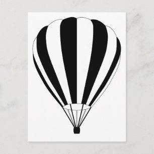 luchtballon briefkaart