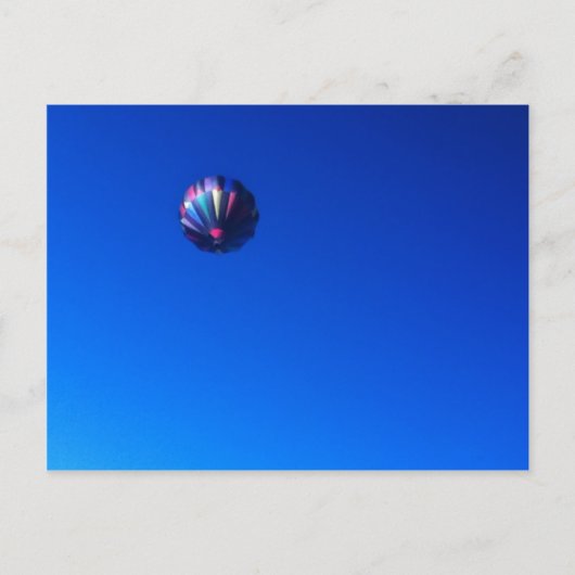 Luchtballon Briefkaart (Voorkant)
