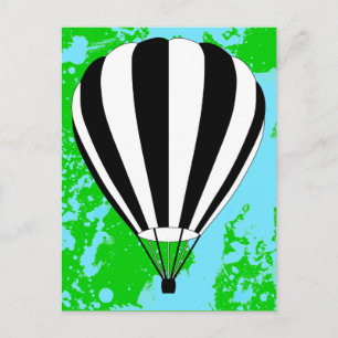 luchtballon briefkaart