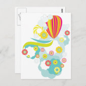 Luchtballon Briefkaart (Voorkant / Achterkant)