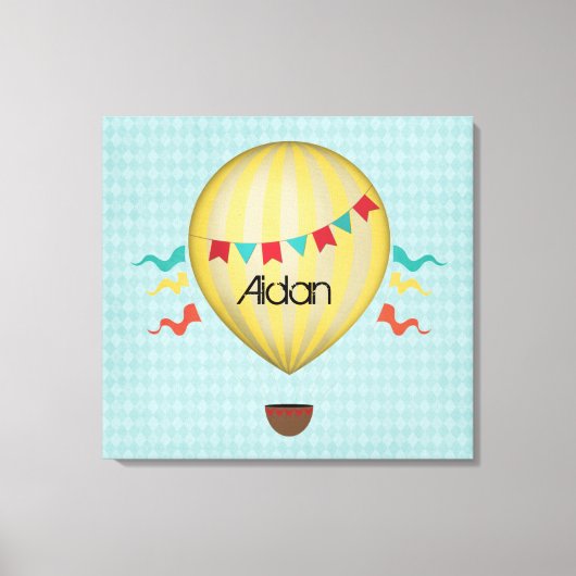 luchtballon canvas afdruk (Voorkant)