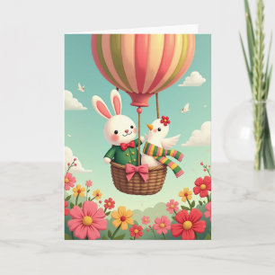 Luchtballon Dieren Avonturenkaart Kaart