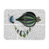 Luchtballon en -vogels magneet (Horizontaal)