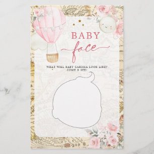 Luchtballon is niet ze knap Baby gezicht spel