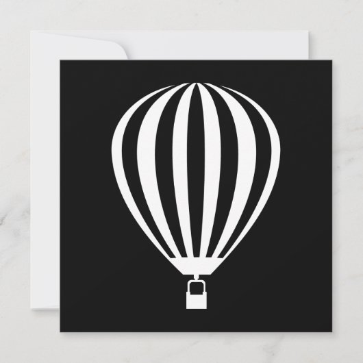luchtballon kaart (Voorkant)