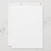 Luchtballon met Teddy Blue Birthday briefkaart (Achterkant)