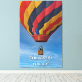 Luchtballon op canvas afdruk (Insitu (Houten vloer))