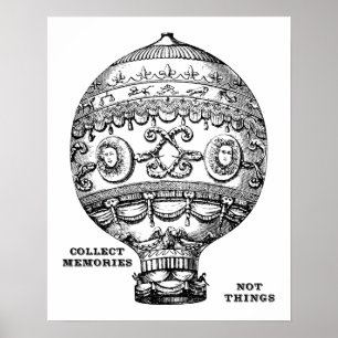 luchtballon poster