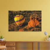 Luchtballon, Red Rock, Coconino National Canvas Afdruk (Insitu (Woonkamer))