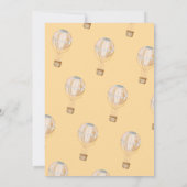 Luchtballon: rond 10 dagen kaart (Achterkant)