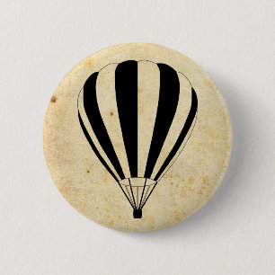 luchtballon ronde button 5,7 cm