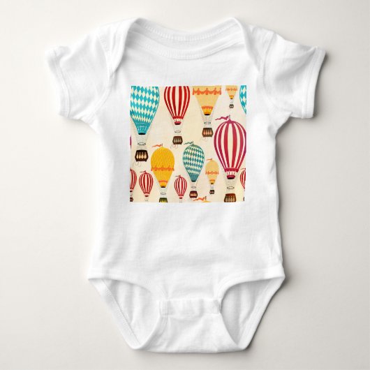 Luchtballon: speels patroonontwerp. romper (Voorkant)