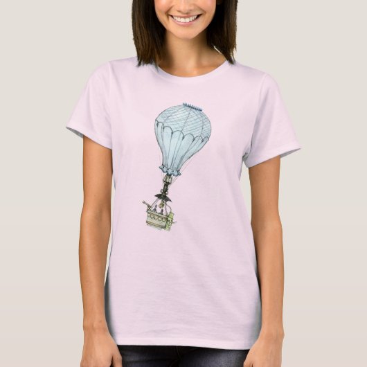 luchtballon t-shirt (Voorkant)