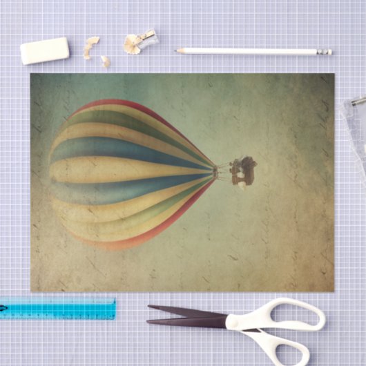  luchtballon tissuepapier (Craft)