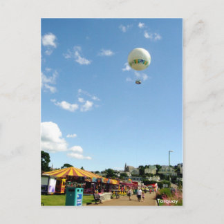 Luchtballon, Torquay Briefkaart