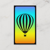 luchtballon visitekaartje (Achterkant)