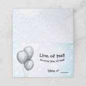 Luchtballonnen (Buitenkant ongevouwen)