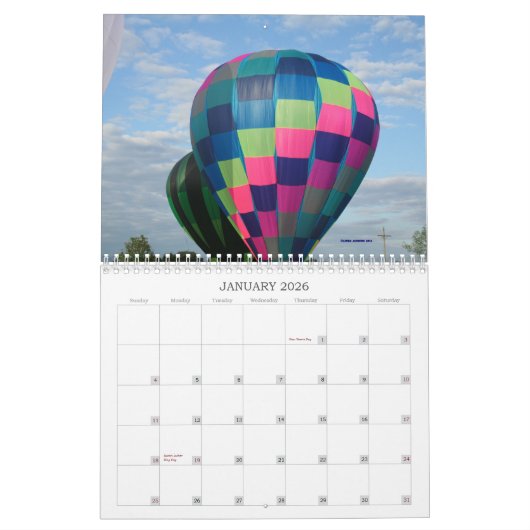 Luchtballonnen!!!!! Agenda 2011 Kalender (Jan 2026)