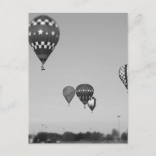 Luchtballonnen, ballonvesting, Olathe, Kansas 3 Briefkaart