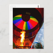 Luchtballonnen Briefkaart (Voorkant / Achterkant)