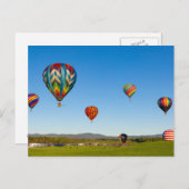 Luchtballonnen Briefkaart (Voorkant / Achterkant)