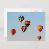 Luchtballonnen Briefkaart (Voorkant / Achterkant)