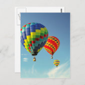 Luchtballonnen Briefkaart (Voorkant / Achterkant)