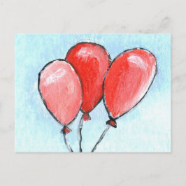 Luchtballonnen Briefkaart