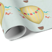 Luchtballonnen Cadeaupapier (Rol Hoek)