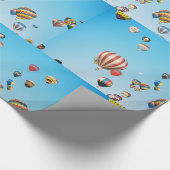 Luchtballonnen Cadeaupapier (Hoek)