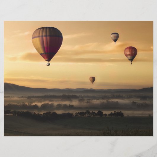 Luchtballonnen Flyer (Voorkant)