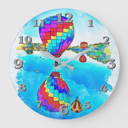 Luchtballonnen Grote Klok (Voorkant)