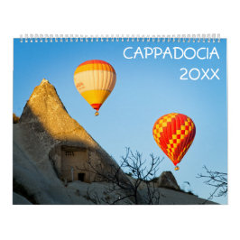 Luchtballonnen in Cappadociaanse wandkalender Kalender