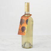 Luchtballonnen in de vlucht flessenhanger (Schuin)