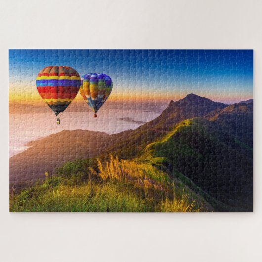 Luchtballonnen Legpuzzel (Horizontaal)