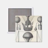 Luchtballonnen Magneet (Voorkant / Achterkant)