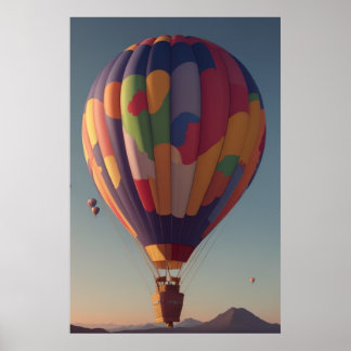 Luchtballonnen Poster