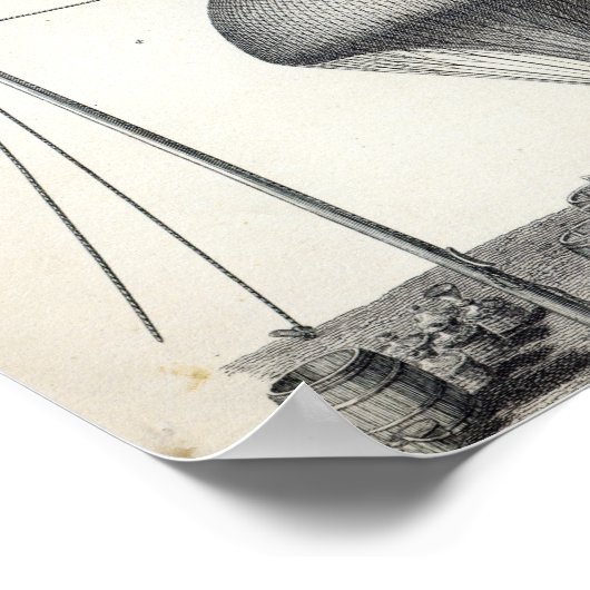 Luchtballonnen Poster (Hoek)